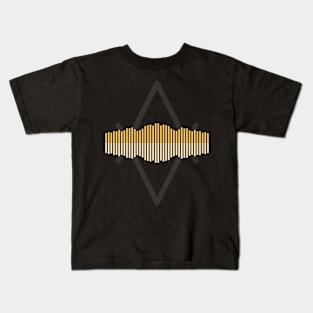 Music waves Kids T-Shirt